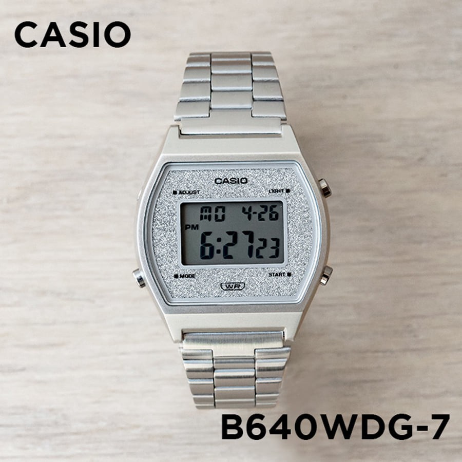 Đồng Hồ Nam Dây Kim Loại Casio Chính Hãng B640WDG-7DF