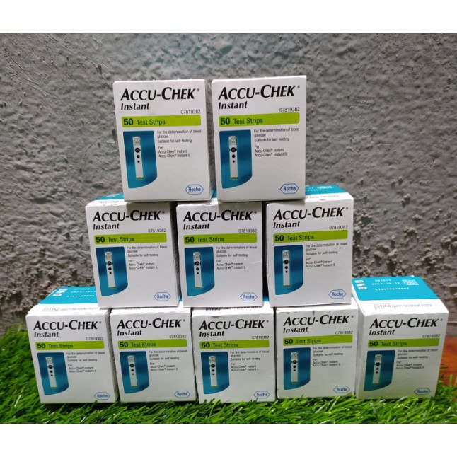 [Hộp 50 que] Que thử đường huyết ACCU-CHEK INSTANT Hộp 50 que