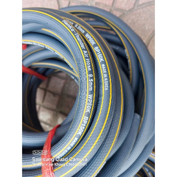 Dây hơi bố vải Hàn Quốc 9.5mm