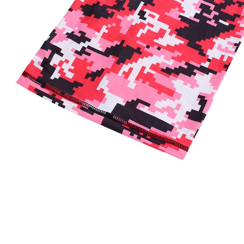 Khăn Choàng Cổ Bandana Thể Thao Hình Tam Giác Họa Tiết Hoa Màu Neon Sáng Phong Cách Hip Hop Unisex