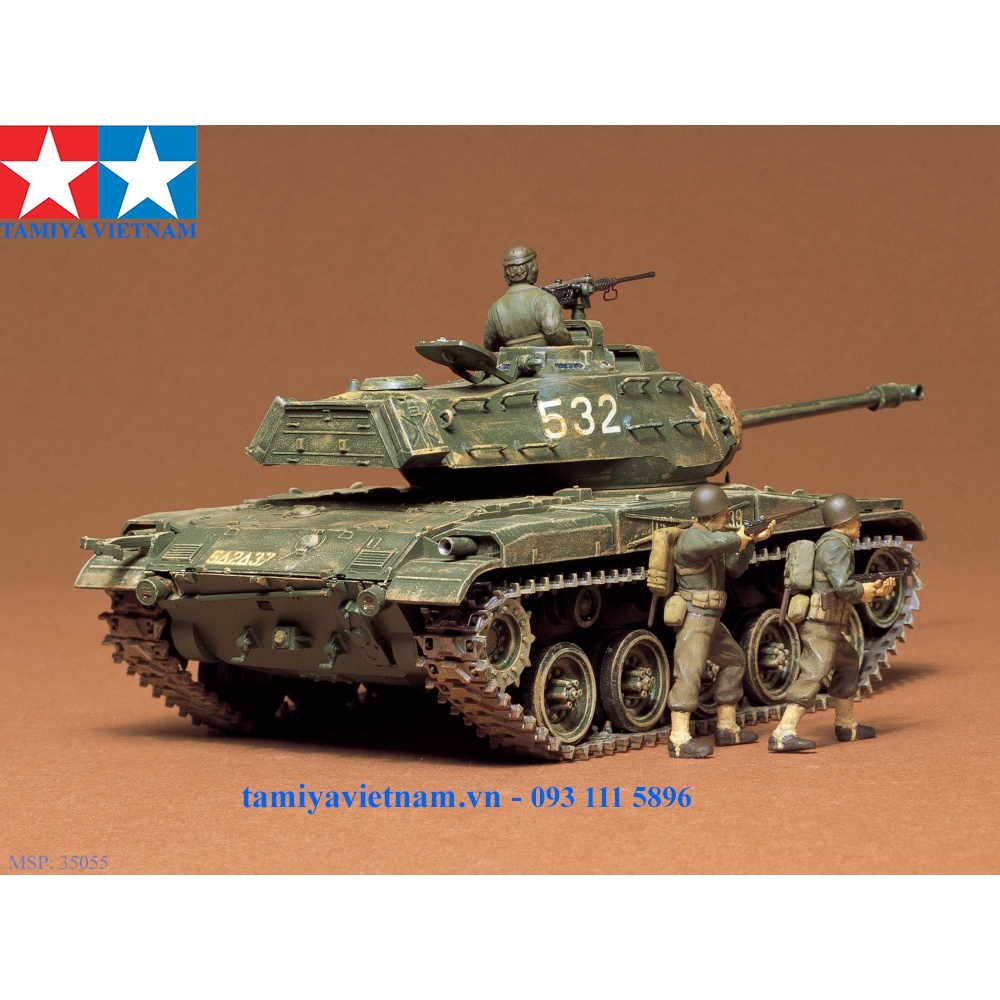 35055 Mô hình quân sự 1/35 SCALE U.S. M41 WALKER BULLDOG