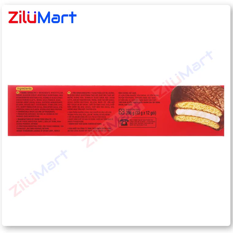 Bánh Choco-pie  loại 396g