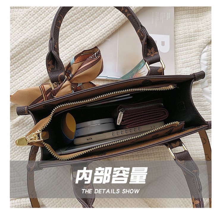 Túi Xách Da Đeo Chéo Đính Nơ Thời Trang Nữ Tính