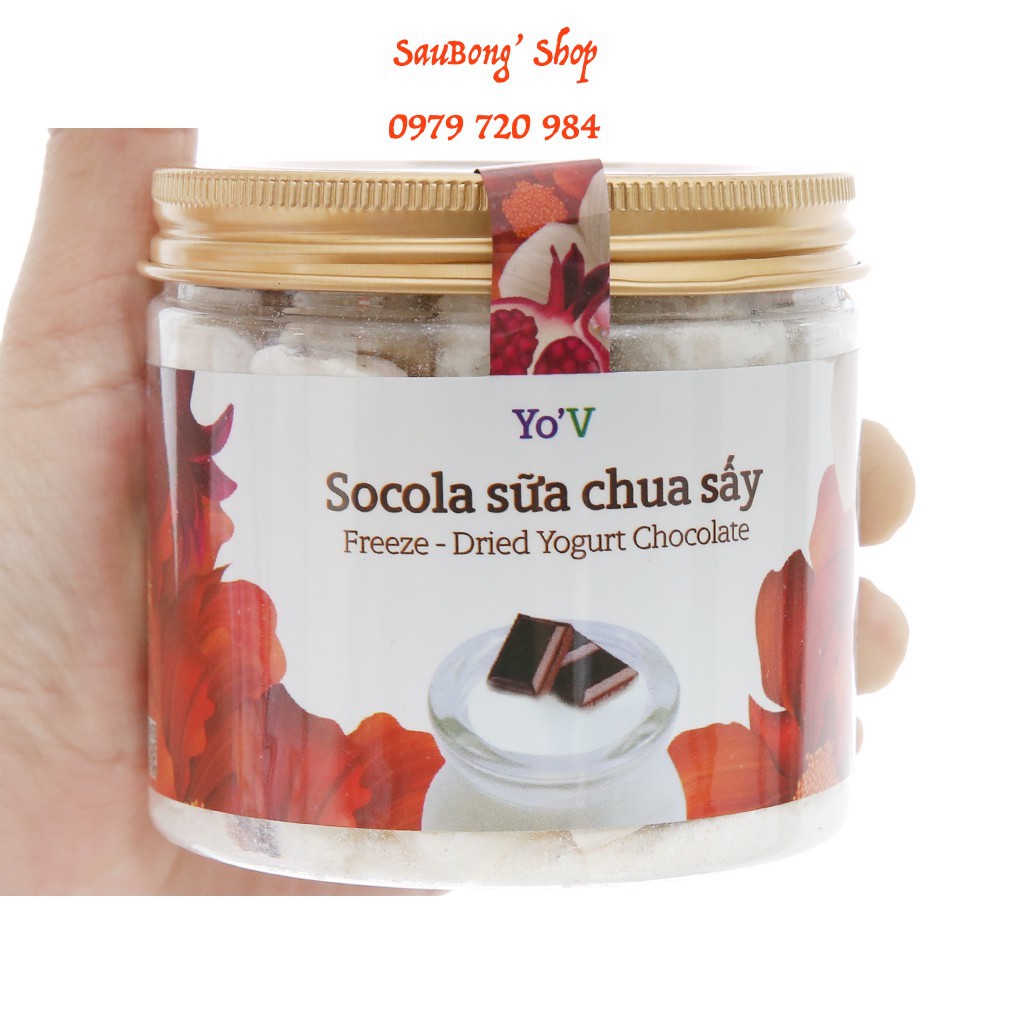 YoV Sữa Chua Sấy Vinamit Vị Socola 80g ( hũ )