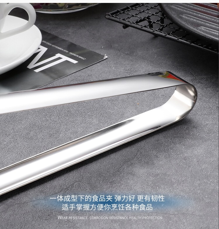 Kẹp Gắp Thức Ăn Bằng Thép Không Gỉ