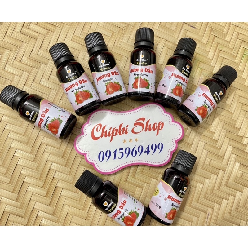 các loại hương cô đặc tạo màu tạo mùi Bio Baker