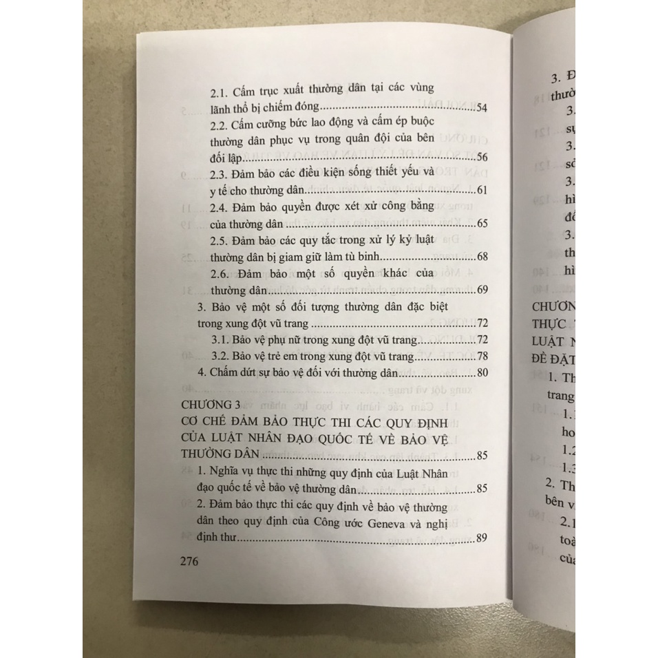 Sách Bảo vệ dân thường trong luật nhân đạo quốc tế - Một số vấn đề pháp lý và thực tiễn