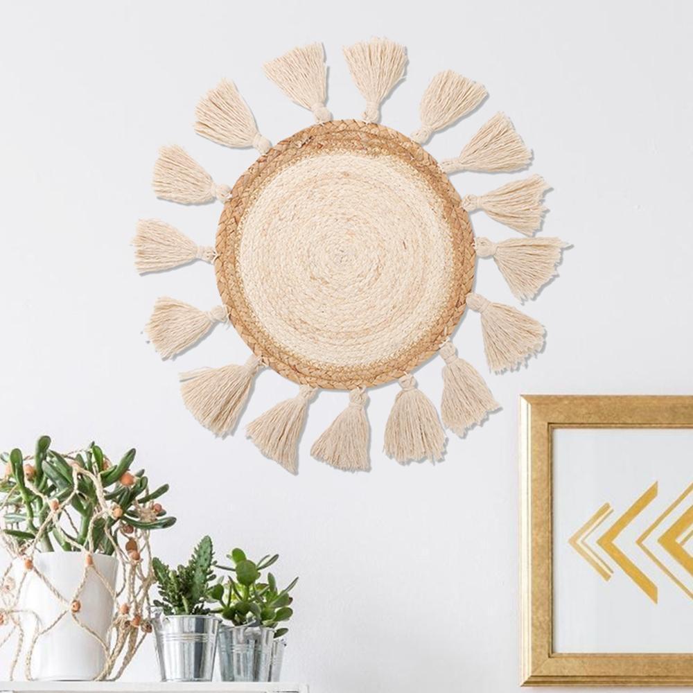 Lloyd Coasters Giỏ Dệt|Đế Lót Ly Phong Cách Boho