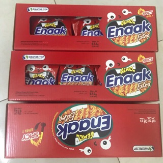 Combo 3 hộp mì enaak vị cay level 1 ( 72 gói)