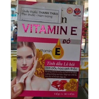 🌻🌻OSKIN VITAMIN E ĐỎ ( BAO HÀNG CHUẨN CÔNG TY )🌻🌻