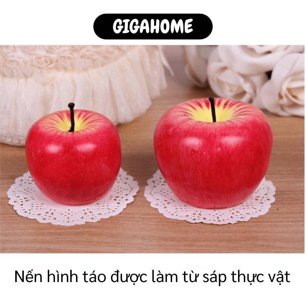 Sáp Nến Thơm GIGAHOME Hình Quả Táo Decor Phòng, Tỏa Hương Dịu Nhẹ, Thư Giãn 4127