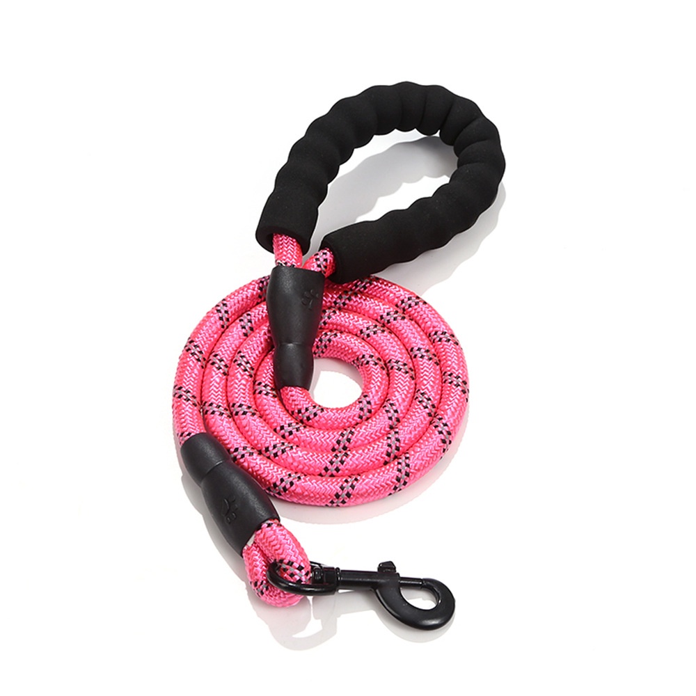 Dây dắt chó đi dạo,chó lớn nhỏ trợ lực phản quang sợi lớn 150cm *1,2cm CANDYPETS DD03