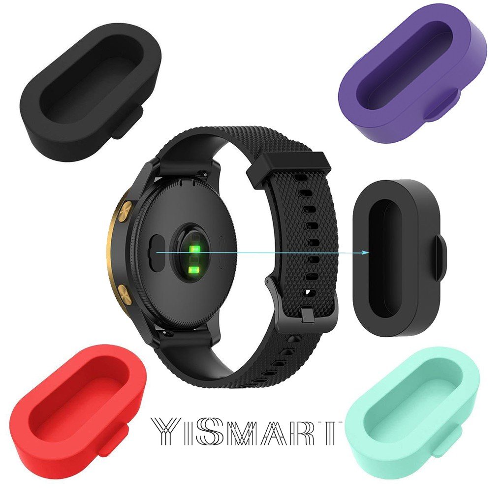 Bộ 10 Nút Bịt Chống Bụi Cho Garmin Fenix 7 / 6 / 5 / Forerunner 955 / 935 / 945 / 255 Vivoactive 3 4 4s Ốp