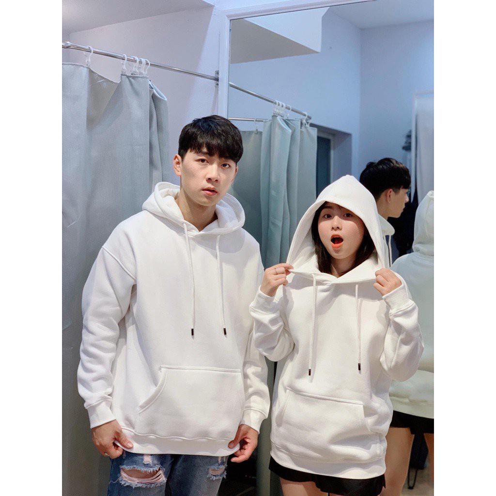 ÁO HOODIE UNISEX Nam Nữ BASIC CAO CẤP - Freeship