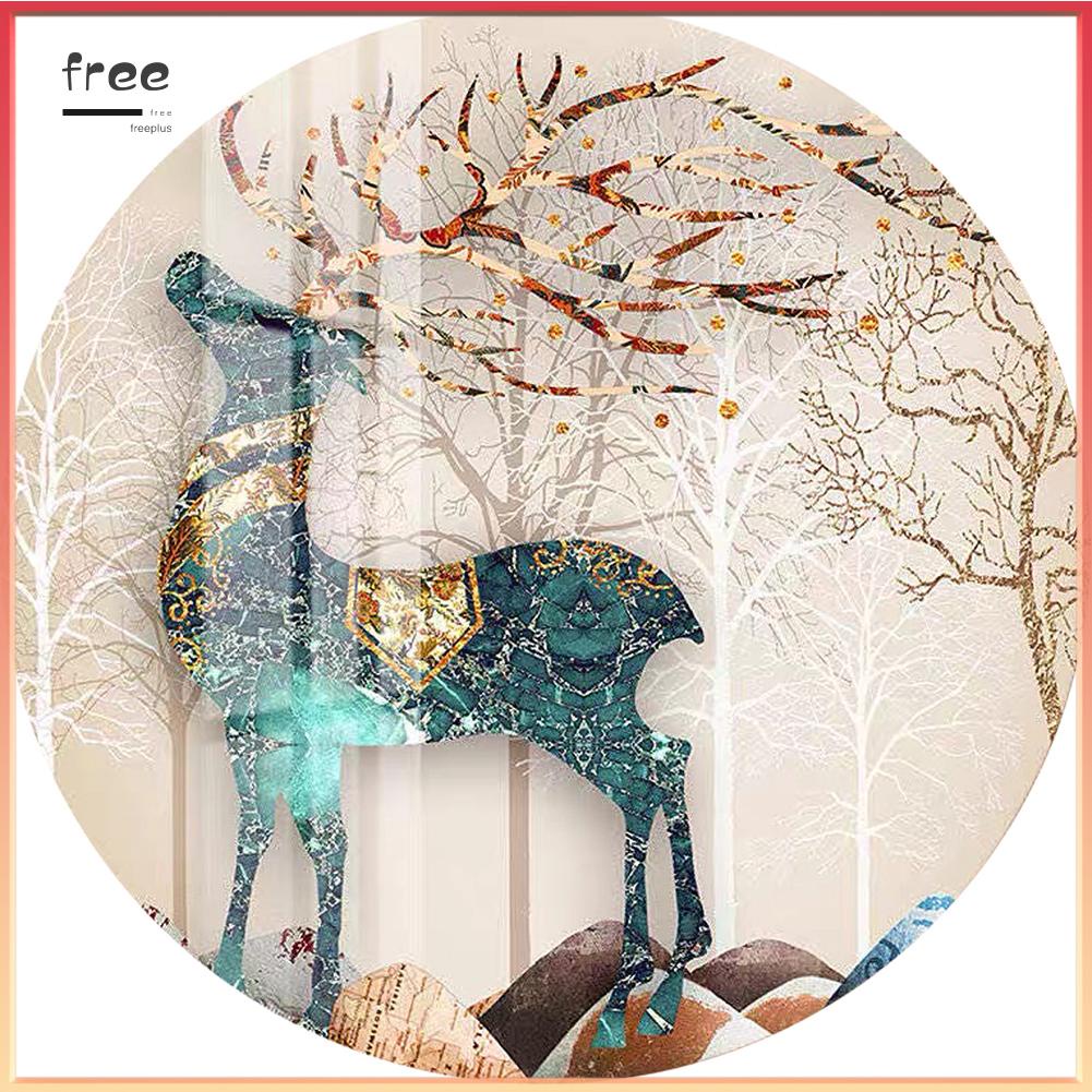 Tranh đính đá kim cương 5d toàn bộ diy hình hươu