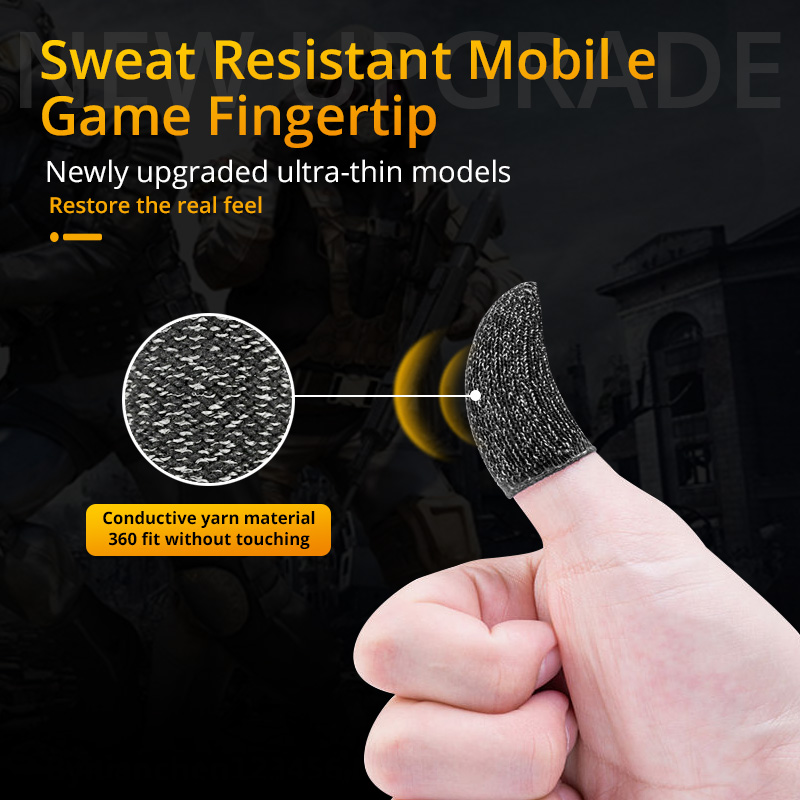 Găng Ngón Tay Ankndo Chống Mồ Hôi Chơi Game Tiện Dụng Cho Điện Thoại