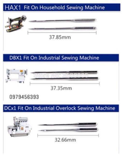 Kim máy vắt sổ DC x 1 Organ