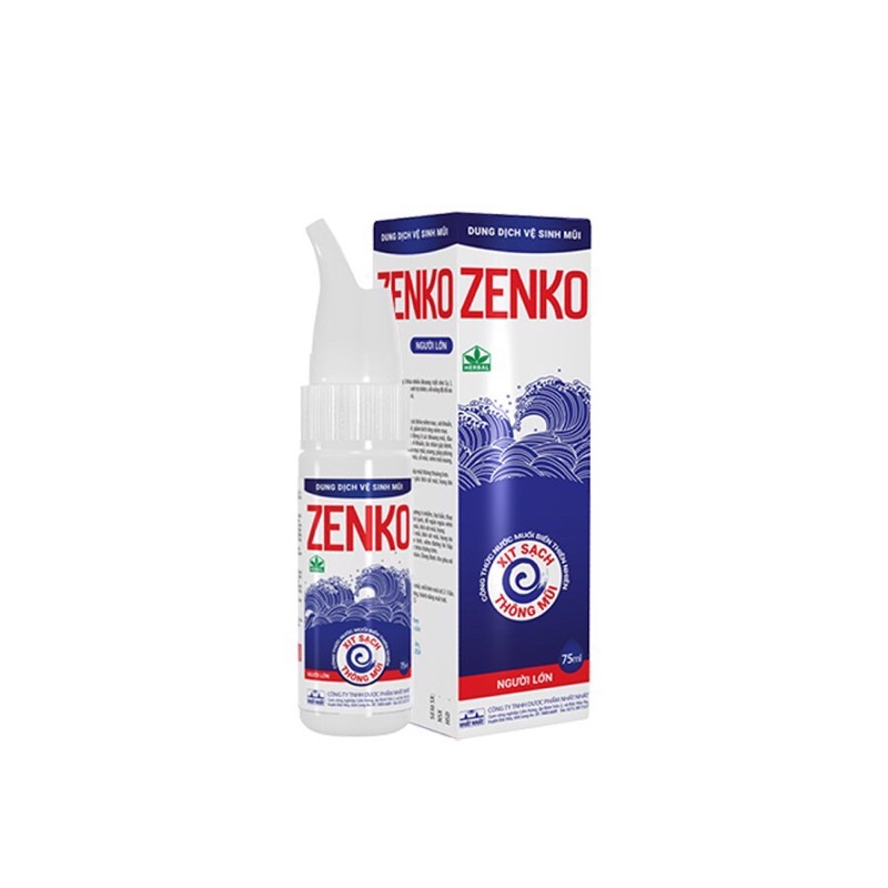 Dung dịch vệ sinh mũi Zenko giúp vệ sinh mũi, thông mũi, giảm nghẹt mũi, sổ mũi -  Dược phẩm Nhất Nhất