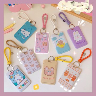 Móc khóa thẻ hoạt hình dễ thương - thẻ đựng card , ảnh 6x9