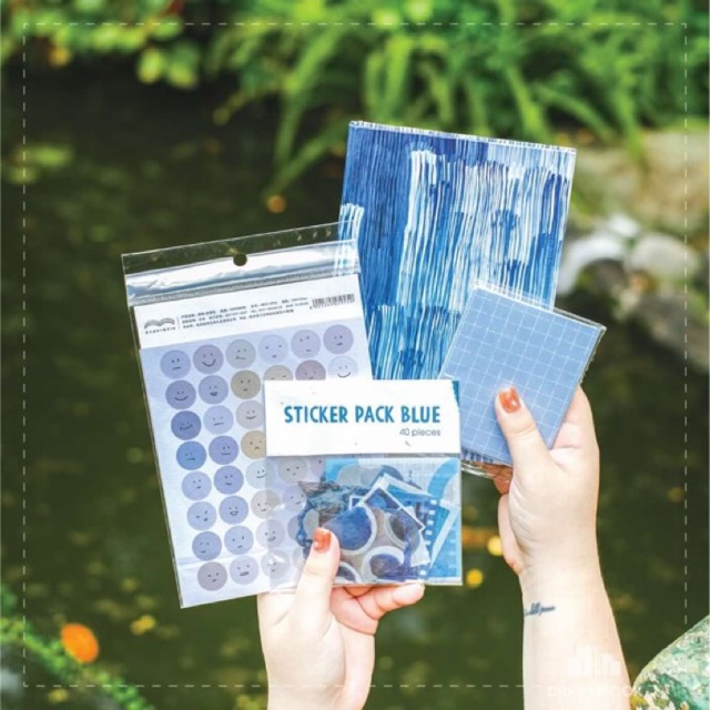Junior Set: Sổ Pattern - Sticker - Note