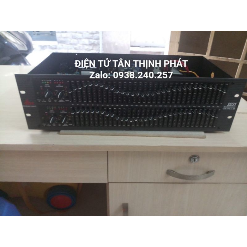 Lọc nhạc equalizer dbx 2231 trắng & đen hàng cao cấp- dbx 2231- dbx 2231s - lọc xì karaoke