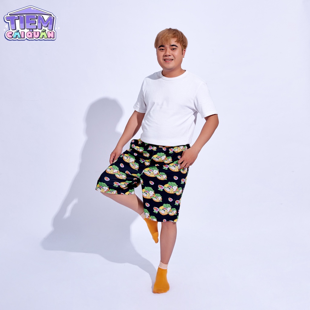 Quần ĐÙI họa tiết BÚN ĐẬU MẮM TÔM by Tiệm Cái Quần | BigBuy360 - bigbuy360.vn