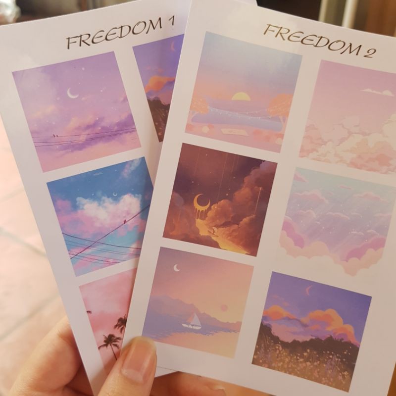 Sticker Trang Trí Sổ, Nhật Ký Bullet Journal 10 x 14cm