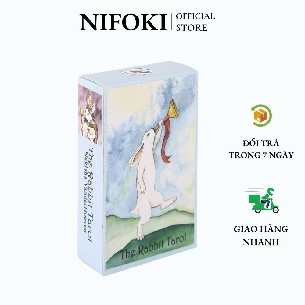 Bộ bài Rabbit Tarot Oracle Thường Nifoki D1