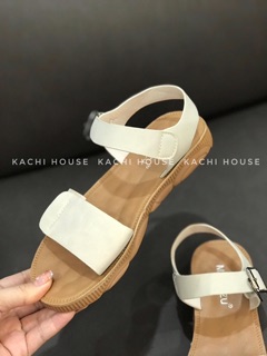 Sandal bệt da mềm