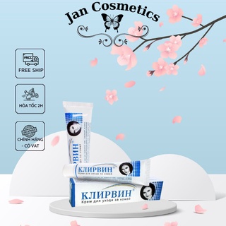 Kem mờ sẹo Nga KLIRVIN  25g, giảm sẹo lồi, lõm, sẹo thâm, do mụn [Có hiệu quả chỉ từ 2-4 tuần]