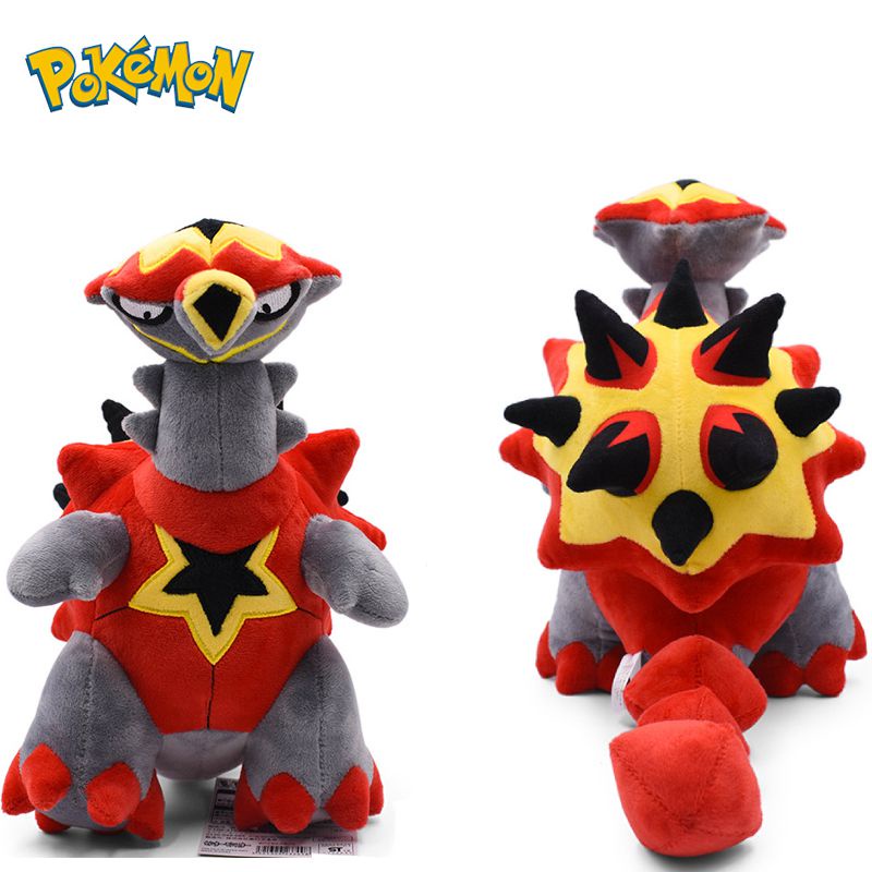 28cm Pokémon Character Turtonator Soft Plush Toy Stuffed Doll Kids Children Birthday Christmas Gift