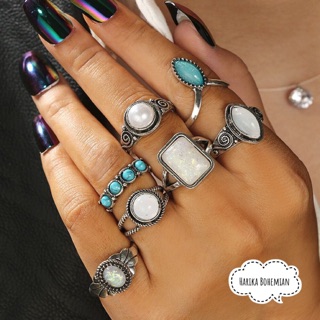 💍 Set nhẫn Boho 7 chiếc 💍