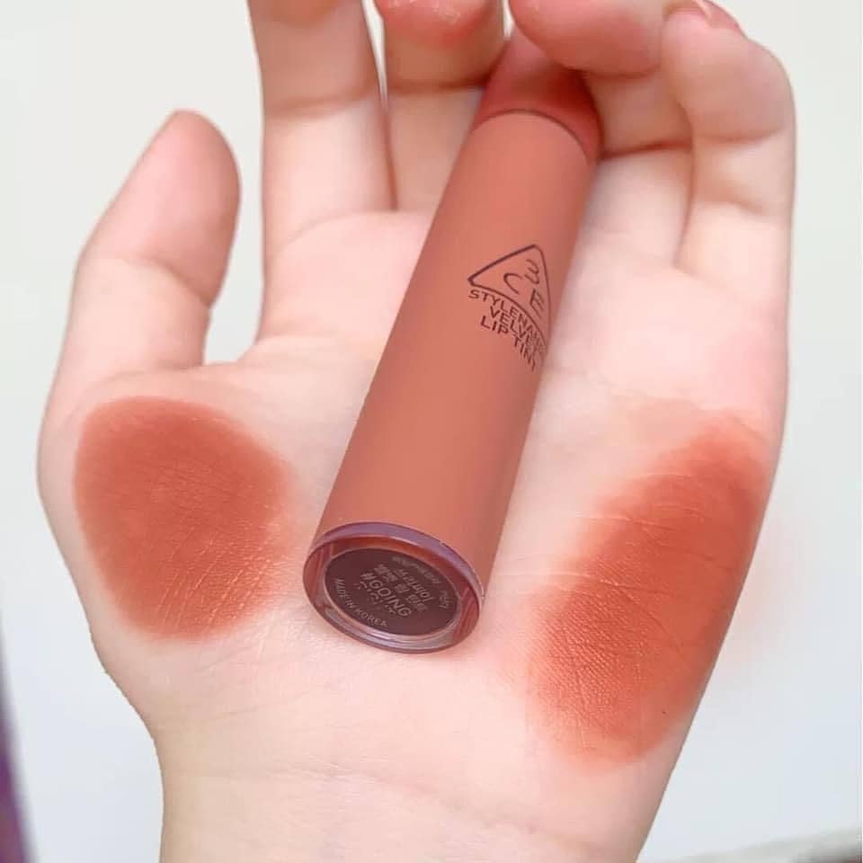 Son 3CE Velvet Lip Tint son kem (có sẵn 18 màu)