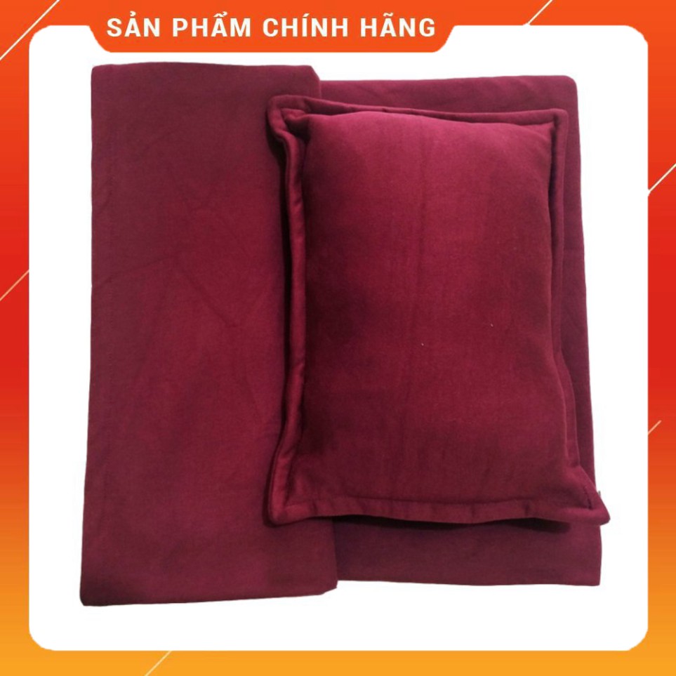 Set chăn gối nỉ văn phòng cao cấp size 1.7 x 2m