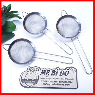 Rây Lọc Inox Lọc Cháo Lọc Bột Cho Bé Ăn Dặm