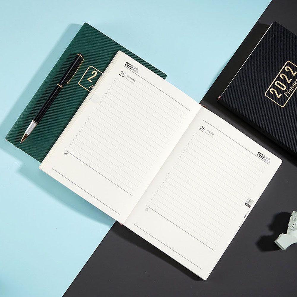 Sổ tay ghi chú khổ A5 2022 nhiều màu sắc tiện dụng