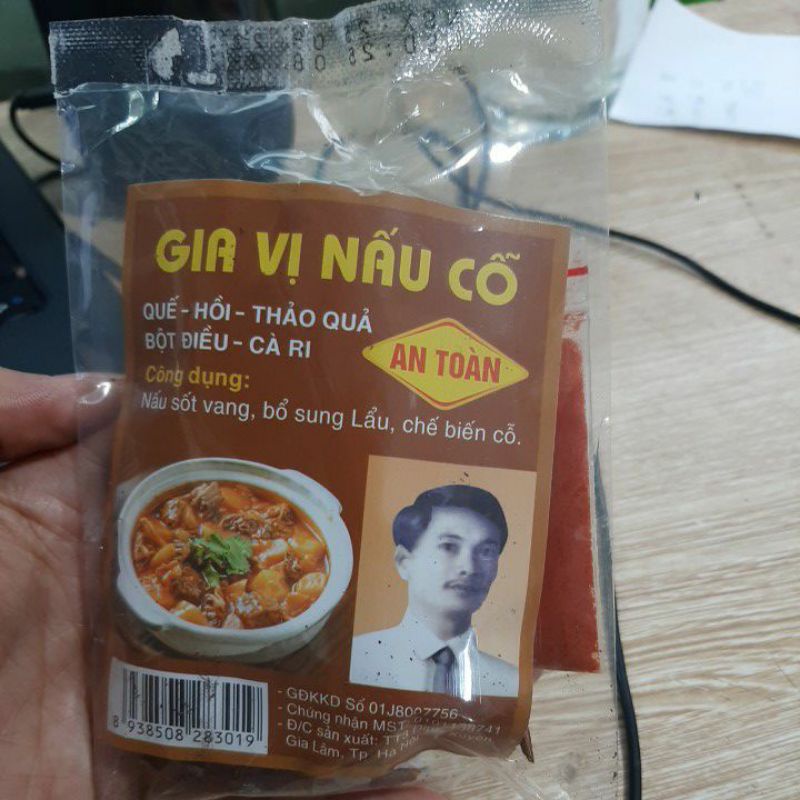 GIA VỊ NẤU CỖ