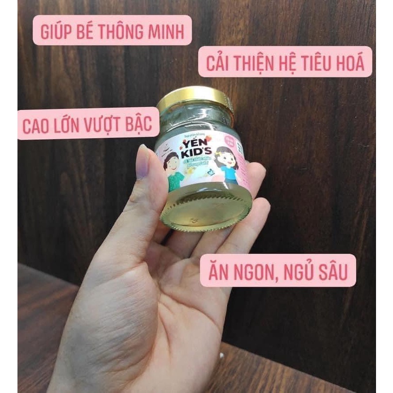 Yến Chưng Cho Bé CICI Thượng Vy Yến Kids Tăng Cường Miễn Dịch, Phát Triển Trí Não hũ 80ml