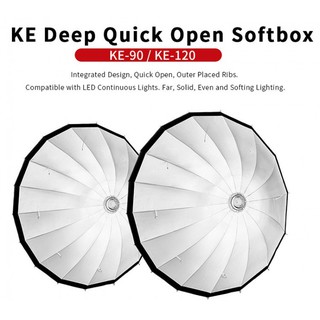 Softbox thao tác nhanh jinbei KE deep 120