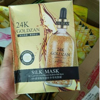 [Hộp 10 Miếng] Nạ Vàng Goldzan 24K
