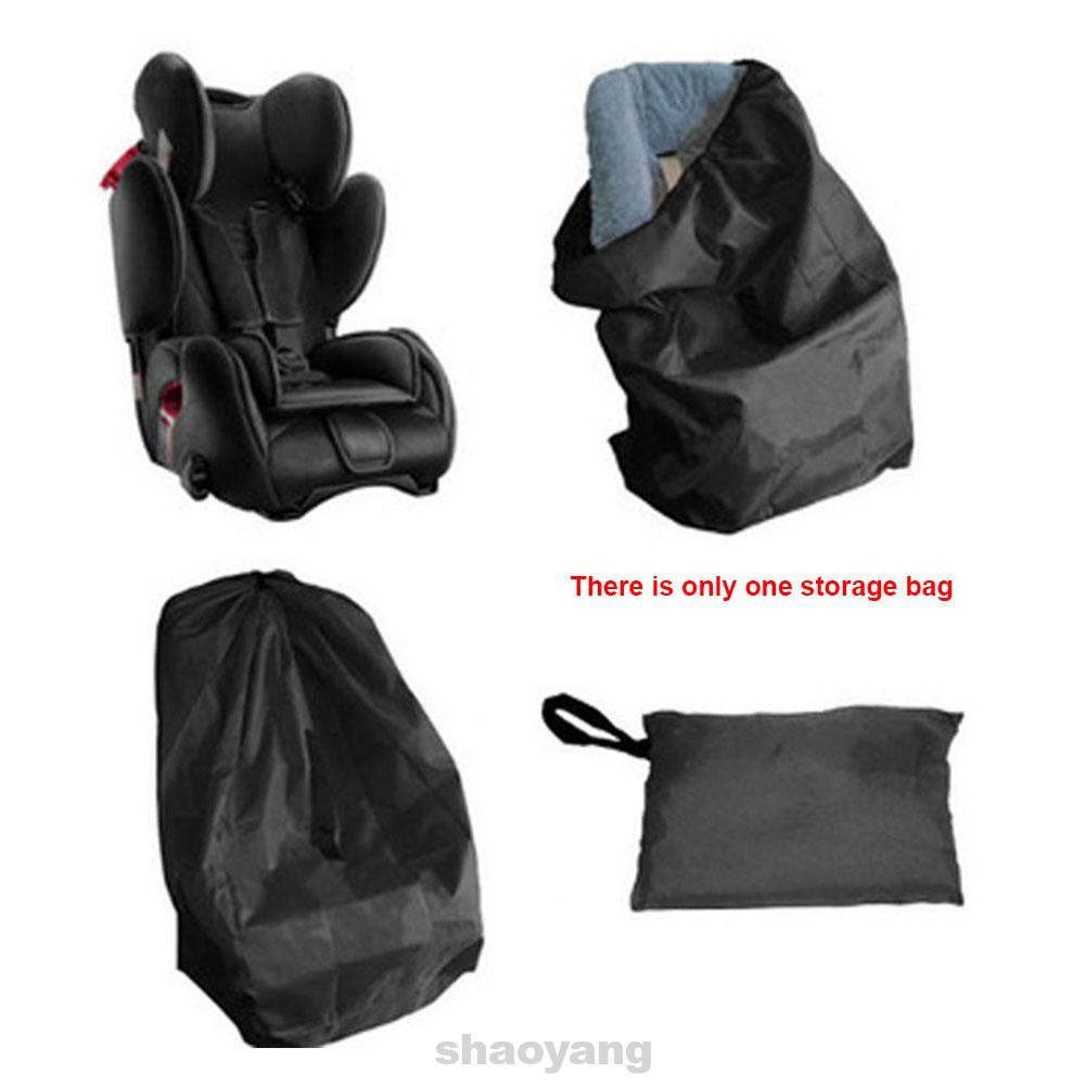 Dustproof Oxford Cloth Foldable Car Portable Safety Seat With Shoulder Straps Storage Bag