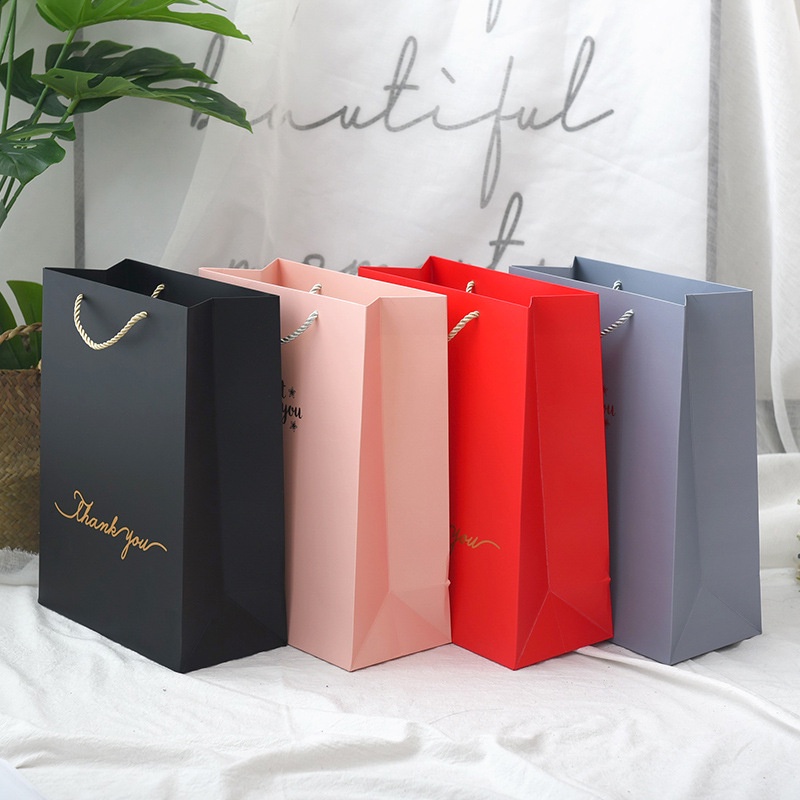 Túi Giấy Đựng Quà Tặng In Chữ Supreme Độc Đáo Tiện Dụng