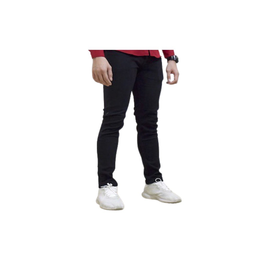 HCM Quần Jean Nam Đen Trơn Siêu Hot CT179