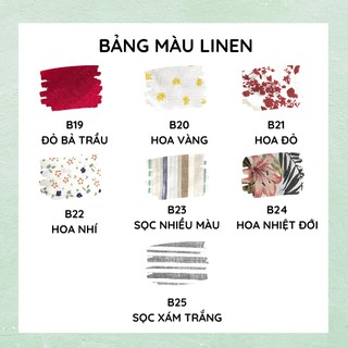 [HANDMADE] Tạp dề cột dây linen