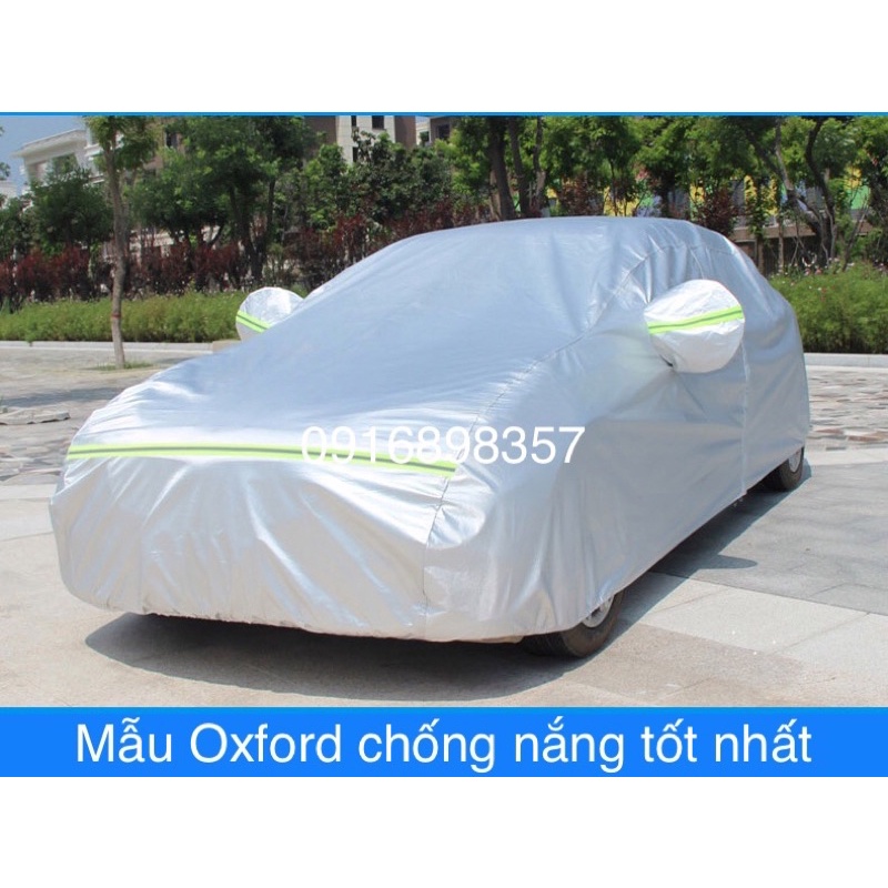 Bạt phủ xe ô tô 3 lớp Oxford, order taobao shop uy tín nhất, dày bền chịu nhiệt tốt