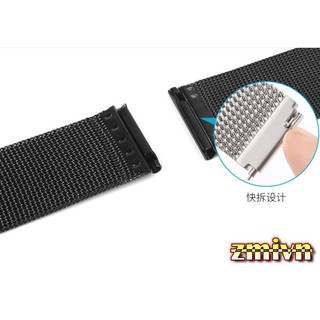 Dây Mesh Khóa Bấm size 18mm - 20mm - 22mm