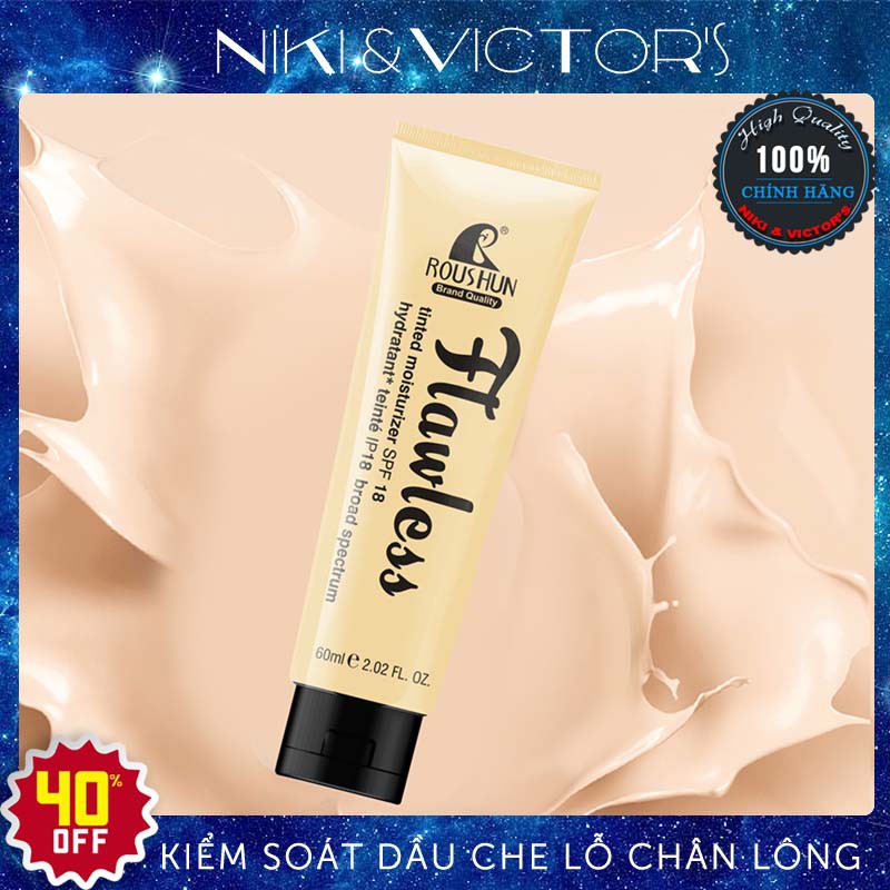 Kem Lót Trang Điểm Mịn Nhẹ Dưỡng Ẩm Kiềm Dầu Che Khuyết Điểm 60ml