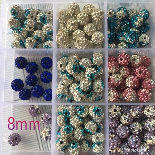 🌺 1 hạt gốm đính đá (mua 10 viên tặng 1)
