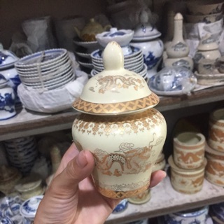 Hũ muối - gạo - tiền vàng