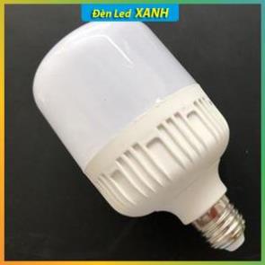 Đèn led, bóng buld trụ kín siêu sáng đui xoáy ánh sáng trắng.